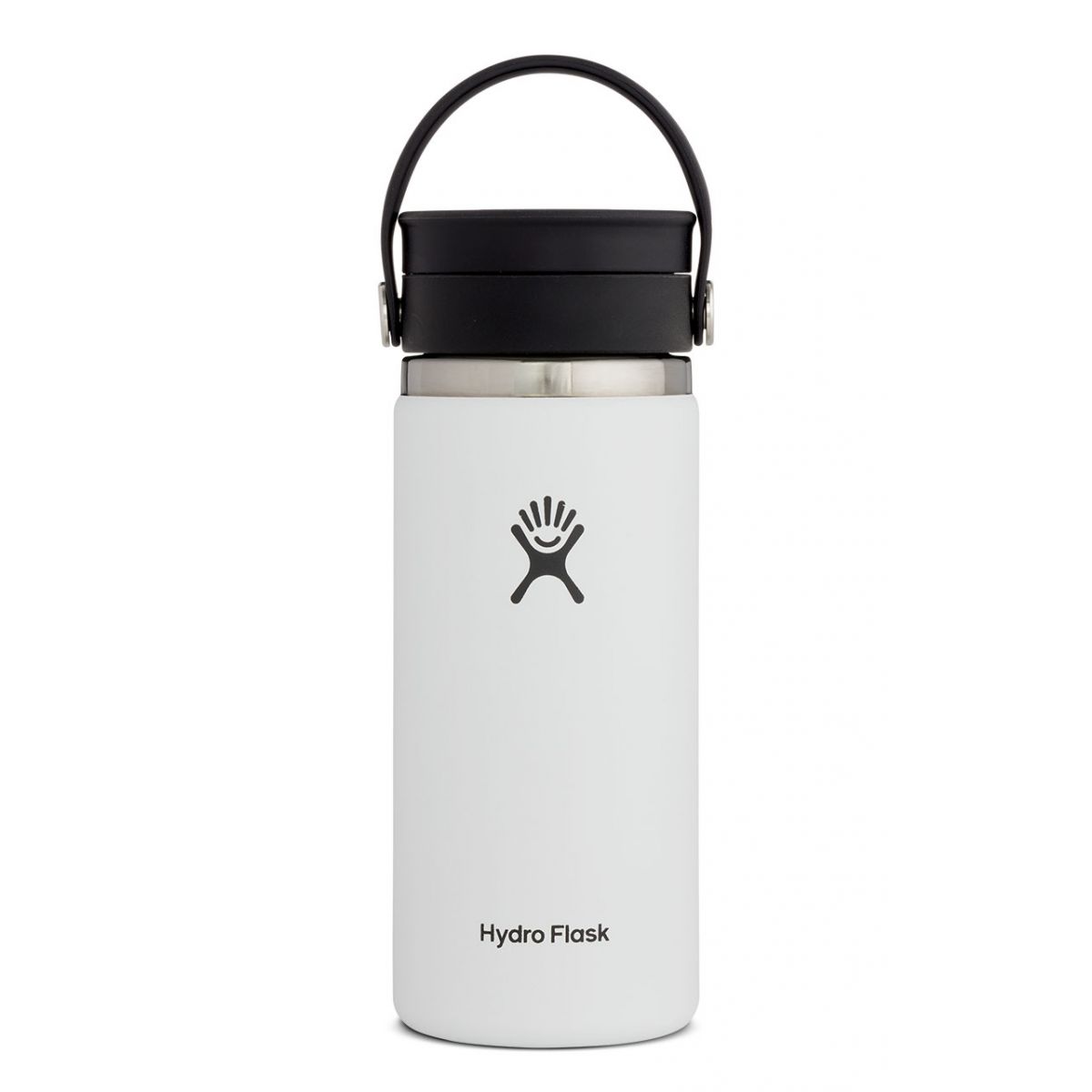 white 16 oz coffe with flex sip lid | princeton | hydro flask