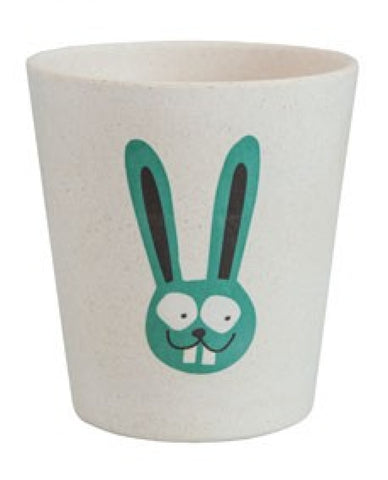 jack n' jill bunny rinse/storage cup is made from bamboo & rice husks. BPA & PVC Free