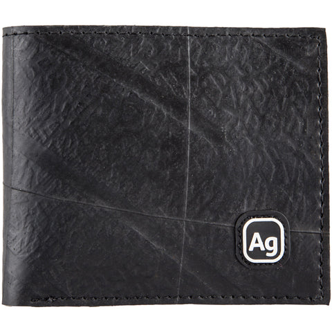 alchemy goods jackson wallet is durable, made from upcycled truck inner tubes. made in the USA