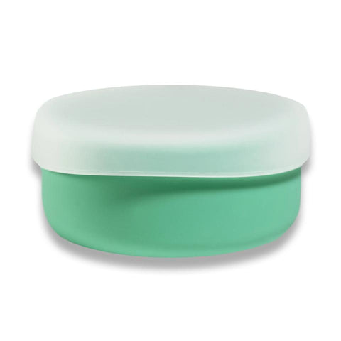 modern-twist mint snack set is a replacement for plastic containers. 100% pure food-grade silicone