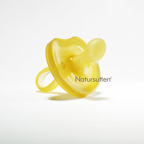 100% natural rubber medium (6-12 month) orthodontic butterfly shaped pacifier is molded in one piece & environment friendly
