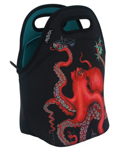 artovida octopus intertwined, caia koopman classic tote / lunch bag
