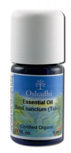 oshadhi essential oil singles basil sanctum tulsi 5 ml