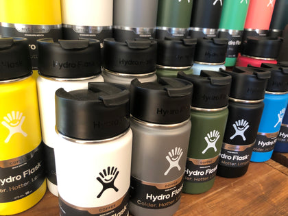 hydroflask insulated 12oz 16oz water bottles