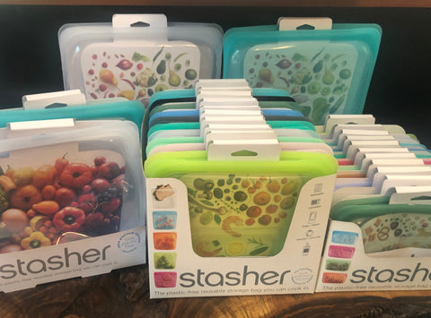 silicone snack and sandwich containers
