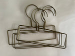 brass tie hanger (set of 6)