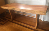 reclaimed wood bench 38" x 17" x 16"
