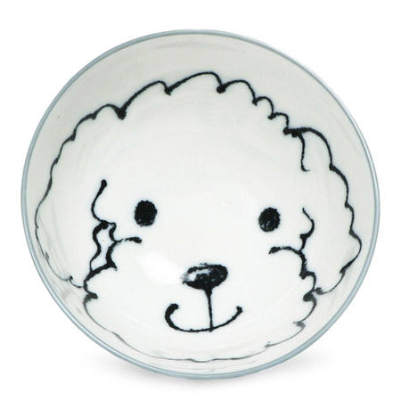 saikai 4.5" ceramic rice bowl – poodle