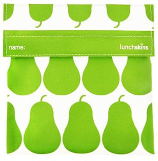 green pear reusable sandwich/snack bag