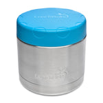 lunchbots insulated aqua 16 oz food container