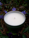 sunbeam candles beeswax bug me not! candle tin - citronella & cedarwood