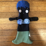 cate and levi mermaid wool hand puppet