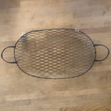 fog linen metal wire tea tray