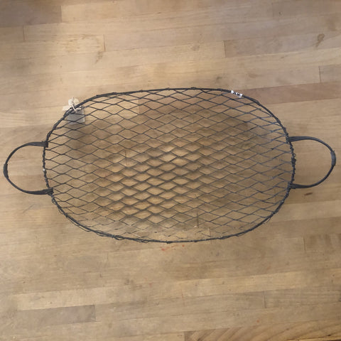 fog linen metal wire tea tray