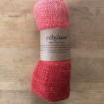 rubyzaar wabi silk scarf, ruby