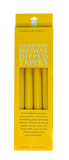 sunbeam candles beeswax dipped 10" tapers - box set of 2