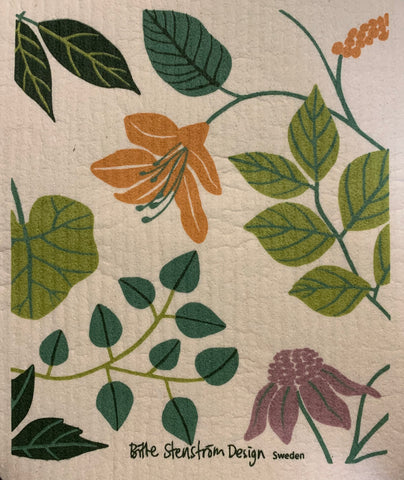 violaswedish dishcloth:  biodegradable & compostable dishcloth made of 70% cellulose/30% cotton & water-based inks