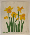 kh daffodils swedish dishcloth