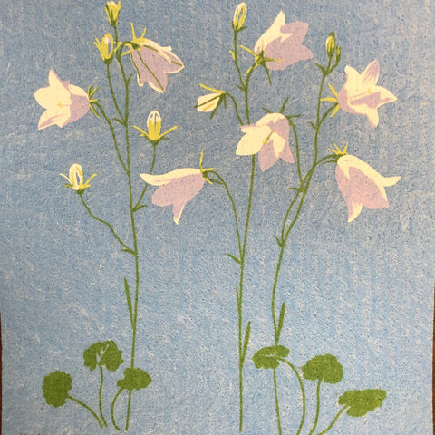 bluebells swedish dishcloth