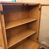 vintage blondwood cabinet