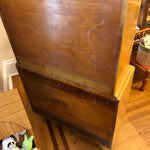 vintage blondwood cabinet