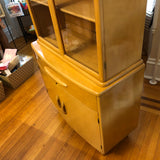 vintage blondwood cabinet