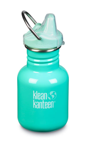 klean kanteen kid classic sippy 12oz beach bum is 18/8 food grade stainless steel and BPA free