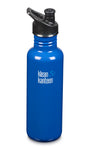 klean kanteen 27 oz coastal waters standard mouth water bottle. bpa & bps free.