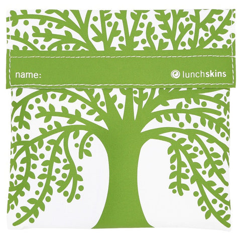green tree reusable sandwich bag