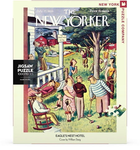 eagle's nest hotel, new yorker magazine cover