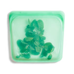 stasher reusable silicone sandwich bags, mint