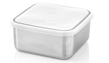 clear u-konserve to-go small container is a leak-proof 18/8 food grade stainless steel food container. BPA-free, and dishwasher safe