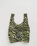 olive zebra standard baggu