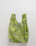 lime floral sun print standard baggu