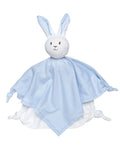 under the nile organic cotton lovey bunny blanket friend - blue