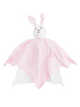 under the nile organic cotton lovey bunny blanket friend - pink
