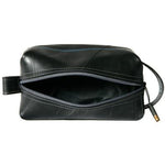 alchemy goods coal elliott dopp kit, the toiletry bag with a reclaimed inner tube exterior. water resistant. made USA