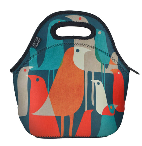 artovida flock of birds, budi kwan classic tote / lunch bag