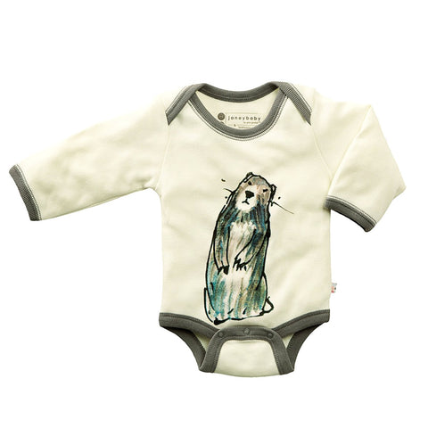 babysoy x jane goodall - marmot collection, bodysuit