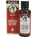 badger after-shave face tonic - navigator class man care has a light witch hazel based bracer with a cooling hit of menthol