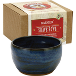 badger shaving bowl hand-thrown by a US based potter these beautiful bowls are perfect for working a rich creamy lather out of your shave soap