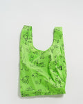 doggu standard baggu reusable shopping bag holds up to 50lbs. can fit over shoulder. made from 40% recycled ripstop nylon