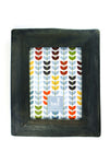 be home 5"x7" black reclaimed wood frame