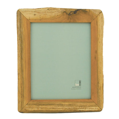 be home 8"x10" light reclaimed wood frame