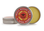 big dipper wax works muscle massage balm is all-natural & features cooling menthol crystals