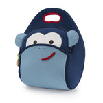 dabawalla blue monkey lunch bag