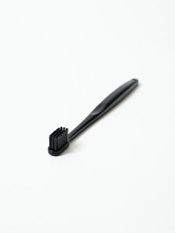 charcoal toothbrush, black