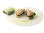 clear lime sandwich wrap