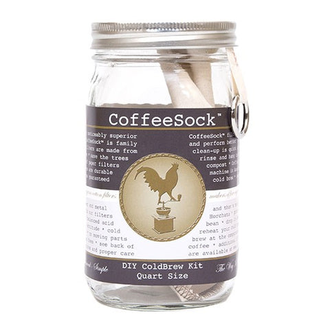 coffeesock diy coldbrew kit quart size