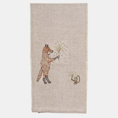 sparklers tea towel tea towel from coral & tusk with embroidery on 100% linen